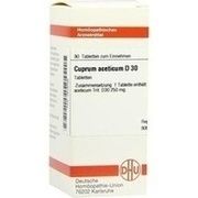 CUPRUM ACETICUM D 30 TABLETTEN, 80 St.