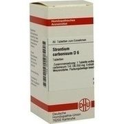 STRONTIUM CARB. D 6 TABLETTEN, 80 St.