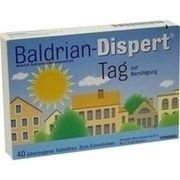 BALDRIAN DISPERT TAG, 40 überzog. Tbl. Tag zur Beruhigung BALDRIAN DISPERT TAG, 40 überzog. Tbl. Tag zur Beruhigung