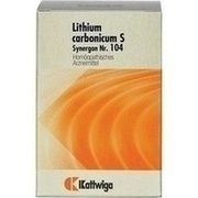 Kattwiga SYNERGON 104 LITHIUM CARB. S TABLETTEN, 200 St. Kattwiga SYNERGON 104 LITHIUM CARB. S TABLETTEN, 200 St.