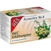 H&S Tee Gesellschaft H&S ERKÄLTUNGSTEE V BTL., 20 St. H&S Tee Gesellschaft H&S ERKÄLTUNGSTEE V BTL., 20 St.