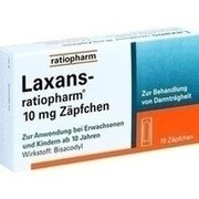 Ratiopharm LAXANS, 10 Supp. (N2) Ratiopharm LAXANS, 10 Supp. (N2)