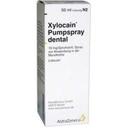 Aspen Germany XYLOCAIN PUMPSPRAY DENTAL, 50 ml Aspen Germany XYLOCAIN PUMPSPRAY DENTAL, 50 ml