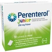 Medice Arzneimittel Pütter PERENTEROL JUNIOR 250 MG, 10 Btl. (N1) Medice Arzneimittel Pütter PERENTEROL JUNIOR 250 MG, 10 Btl. (N1)
