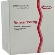 RenaCare RENACET 950 MG FILMTABLETTEN, 200 St. RenaCare RENACET 950 MG FILMTABLETTEN, 200 St.
