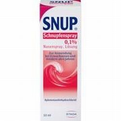 STADA Consumer Health SNUP SCHNUPFENSPRAY 0,1% DOS.-SPRAY, 10 ml STADA Consumer Health SNUP SCHNUPFENSPRAY 0,1% DOS.-SPRAY, 10 ml