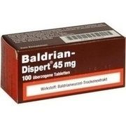 CHEPLAPHARM BALDRIAN DISPERT 45MG, 100 Drg. 45 mg CHEPLAPHARM BALDRIAN DISPERT 45MG, 100 Drg. 45 mg