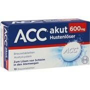 Hexal AG ACC AKUT 600, 10 Brausetbl. (N1) akut 600 Hexal AG ACC AKUT 600, 10 Brausetbl. (N1) akut 600