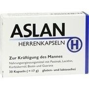 Aslan HERRENKAPSELN, 30 St. Aslan HERRENKAPSELN, 30 St.