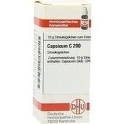 CAPSICUM C 200 GLOBULI, 10 g