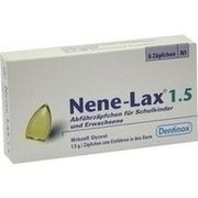 Dentinox NENE LAX 1.5 SCHULKI U ERW, 6 Supp. (N1) 1,5 g Dentinox NENE LAX 1.5 SCHULKI U ERW, 6 Supp. (N1) 1,5 g