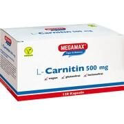 MEGAMAX L-Carnitin 500 mg Kapseln 120 Stk. MEGAMAX L-Carnitin 500 mg Kapseln 120 Stk.