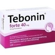 TEBONIN FORTE 40MG, 120 Filmtbl. (N3) Tebonin forte 40 mg TEBONIN FORTE 40MG, 120 Filmtbl. (N3) Tebonin forte 40 mg
