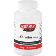 MEGAMAX L-Carnitin 1000 mg Tabletten 60 Stk. (PZN07707085) MEGAMAX L-Carnitin 1000 mg Tabletten 60 Stk. (PZN07707085)