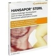 HANSAPOR STERILER WUNDVERBAND 8X10CM, 5 St.