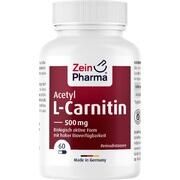 ZeinPharma Acetyl L-Carnitin 500 mg Kapseln 60 Stk. ZeinPharma Acetyl L-Carnitin 500 mg Kapseln 60 Stk.