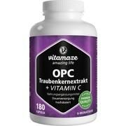 Vitamaze OPC Traubenkernextrakt hochdosiert + Vitamin C 180 Kapseln Vitamaze OPC Traubenkernextrakt hochdosiert + Vitamin C 180 Kapseln