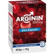 Pharma-Peter GmbH Arginin Plus 500 mg Kapseln 90 Stk. Pharma-Peter GmbH Arginin Plus 500 mg Kapseln 90 Stk.