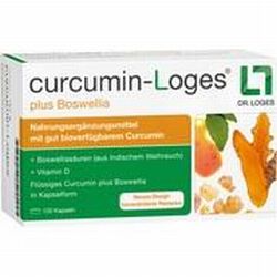Dr. Loges Curcumin-Loges plus Boswellia Kapseln 120 Stk. Dr. Loges Curcumin-Loges plus Boswellia Kapseln 120 Stk.