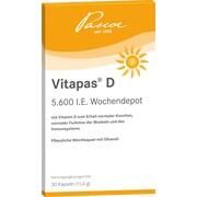 Pascoe Vitapas D 5.600 I.E. Kapseln 30 Stk. Pascoe Vitapas D 5.600 I.E. Kapseln 30 Stk.