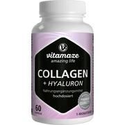 Vitamaze Kollagen 300 mg + Hyaluronsäure 100 mg hochdosiert 60 Kapseln Vitamaze Kollagen 300 mg + Hyaluronsäure 100 mg hochdosiert 60 Kapseln