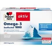 Doppelherz aktiv Omega-3 Seefischöl 1000 Kapseln 240 Stk. Doppelherz aktiv Omega-3 Seefischöl 1000 Kapseln 240 Stk.