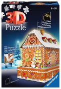 Ravensburger 3D Puzzle Lebkuchenhaus bei Nacht