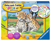 Ravensburger Malen nach Zahlen Kleine Leoparden