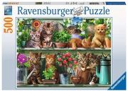 Ravensburger Puzzle Katzen im Regal Ravensburger Puzzle Katzen im Regal