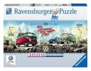 Ravensburger Puzzle Panorama Mit dem VW Bulli über den Brenner Ravensburger Puzzle Panorama Mit dem VW Bulli über den Brenner