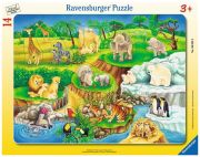Ravensburger Zoobesuch Rahmenpuzzle