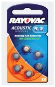 Rayovac Typ 13 Zink-Luft Hörgerätebatterien (4606945416)