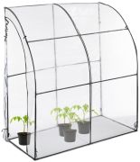 Relaxdays Begehbares Tomatengewächshaus mit Folie (10035699) Relaxdays Begehbares Tomatengewächshaus mit Folie (10035699)