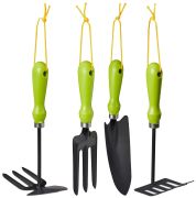 Relaxdays Gartenwerkzeug Set 4-tlg. (10025500)