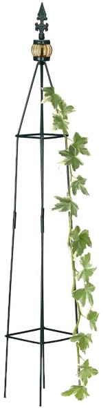 Relaxdays Rankhilfe Pyramide 2er Set (10026253)