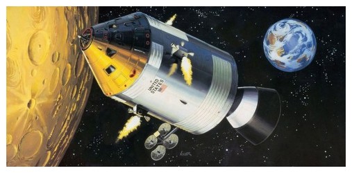 Revell Apollo 11 Spacecraft with Interior (03703) Revell Apollo 11 Spacecraft with Interior (03703)