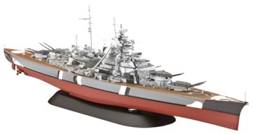 Revell Battleship Bismarck 05098