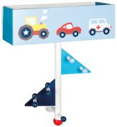 Roba Kindergarderobe Rennfahrer