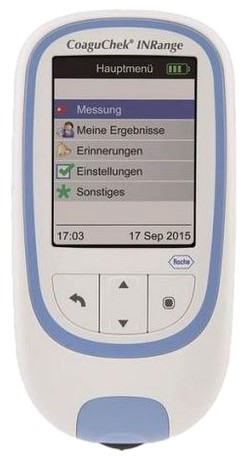 Roche Diagnostics CoaguChek INRange System