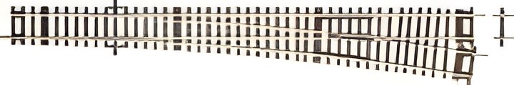 Roco 42489 UF-Weiche rechts
