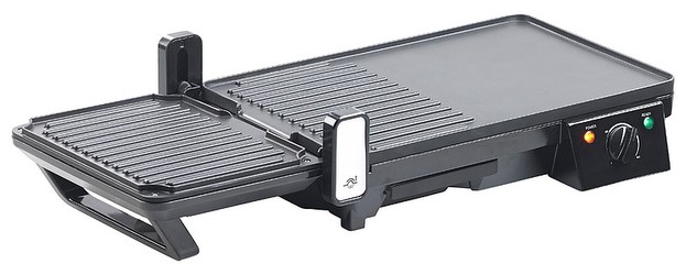 Rosenstein & Söhne Elektrischer 2in1-Tischgrill (NX-9700)