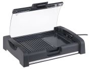 Rosenstein & Söhne Tischgrill mit Glasdeckel (NC-5917)
