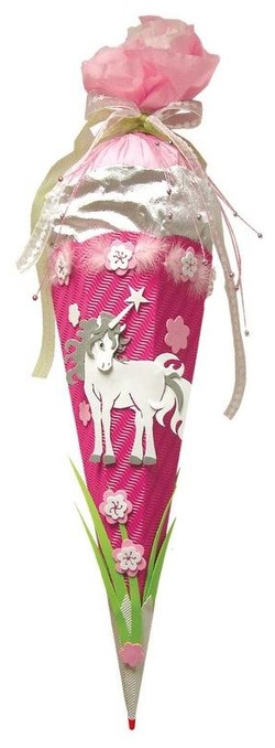 Roth Bastelset Schultüte Einhorn 68 cm