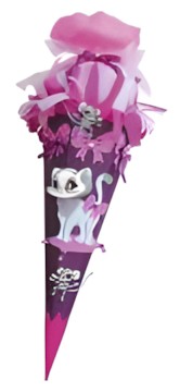 Roth Bastelset Schultüte Kätzchen 68 cm