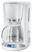 Russell Hobbs Inspire White Digitale Glas-Kaffeemaschine 24390-56