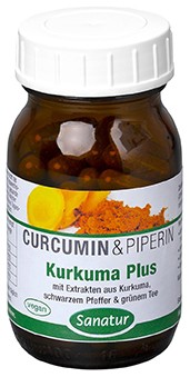 Sanatur Kurkuma Plus Curcumin Kapseln 60 Stk. Sanatur Kurkuma Plus Curcumin Kapseln 60 Stk.