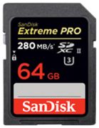 SanDisk Extreme Pro SDXC UHS-II 64GB