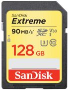 SanDisk Extreme SDXC UHS-I V30 90MB/s 128GB