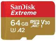 SanDisk microSDXC Extreme A2 64GB (SDSQXA2-064G-GN6MA)