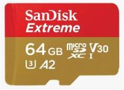 SanDisk Extreme microSDXC UHS-I 64GB (SDSQXAH-064G-GN6MA)